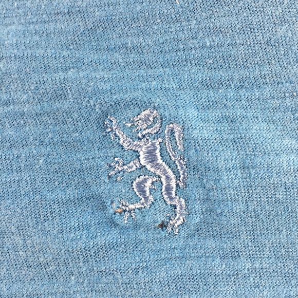 Lions Crest by English Laundry Mens L T-Shirt Blue Short Sleeve Pull Over - Picture 4 of 7